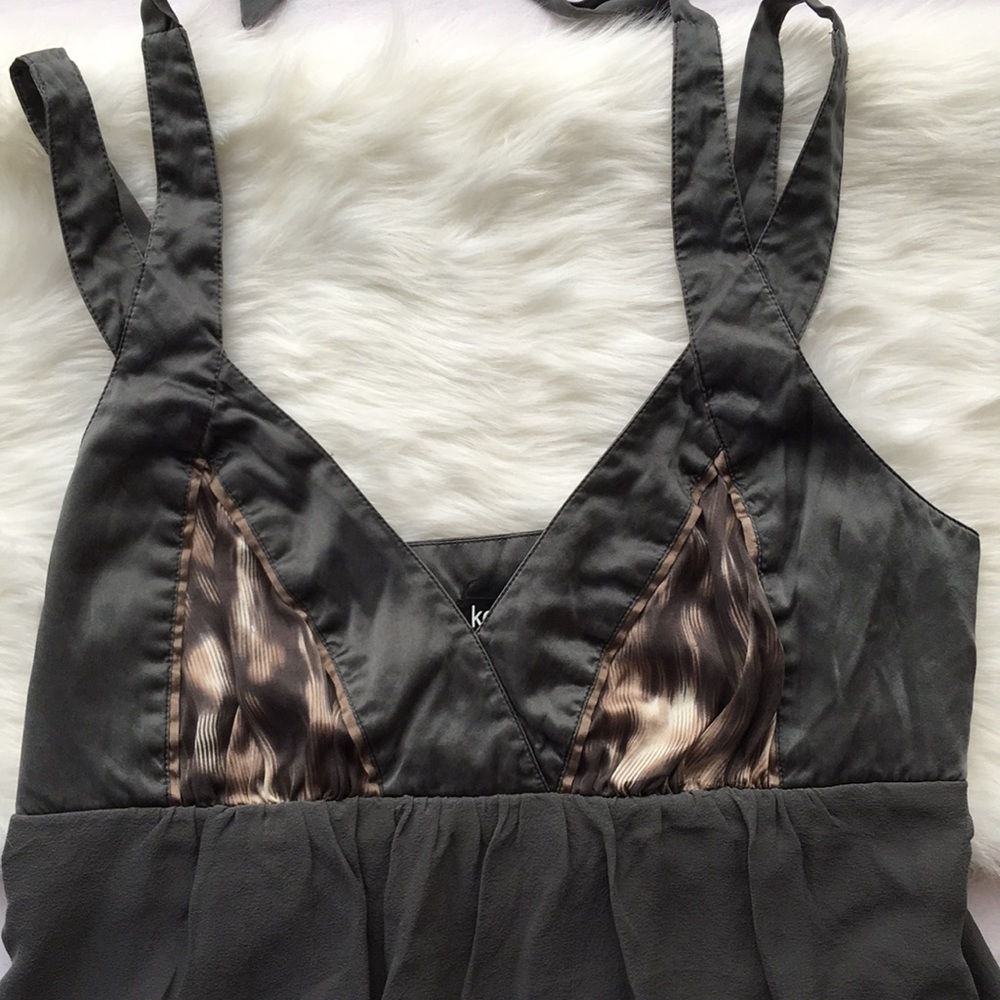 SALE Kensie Silk Babydoll Top